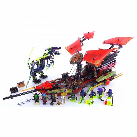 Lego Ninjago. Корабль Дар Судьбы, Решающая битва 